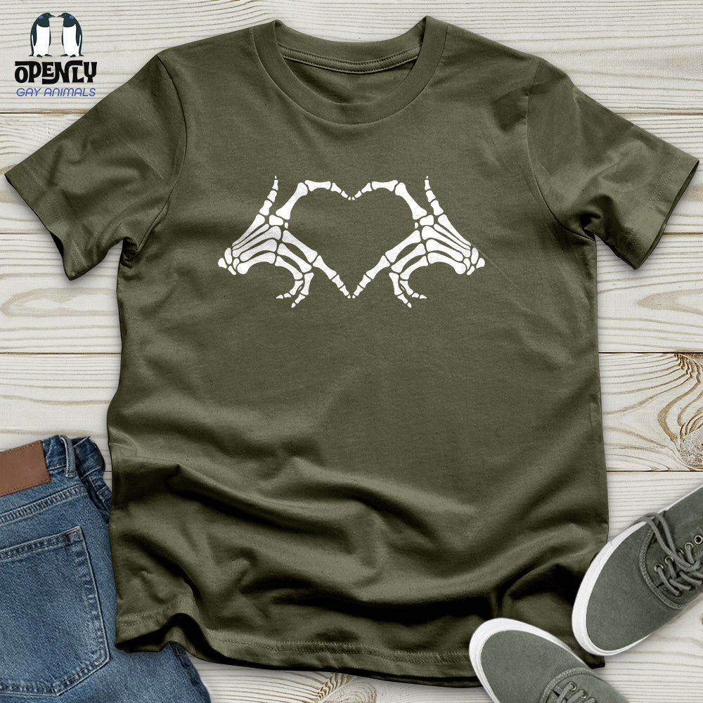 Halloween Skeleton Hand Shirt Unisex T-Shirt