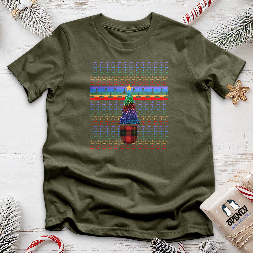 Colorful Christmas Tree Unisex T-Shirt