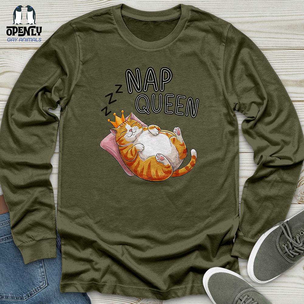 Nap Queen Unisex Long Sleeve Tee