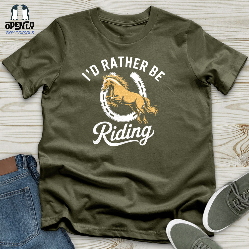 Riding Unisex T-Shirt