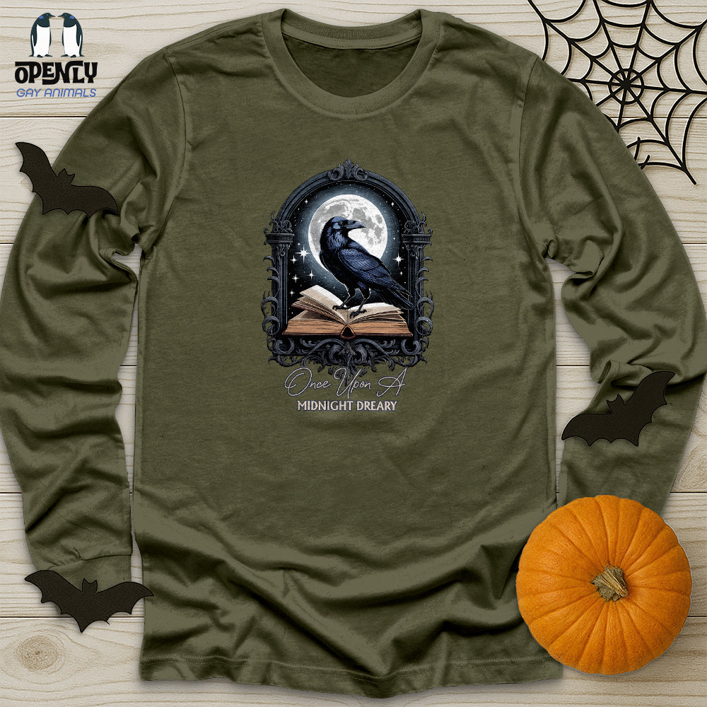 Once Upon A Midnight Dreary 2 Unisex Long Sleeve Tee
