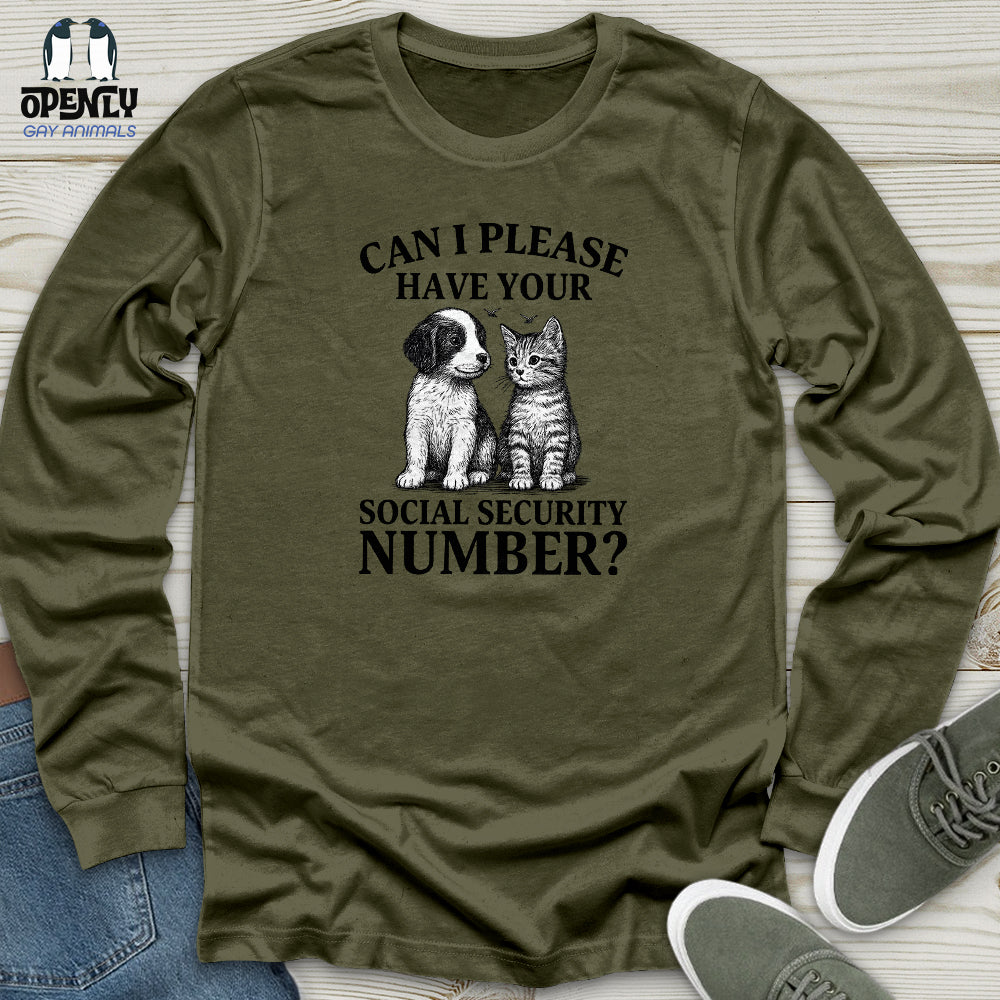 Can I Please Unisex Long Sleeve Tee