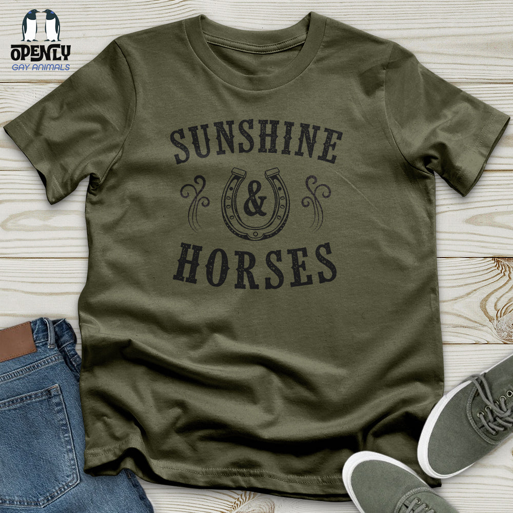 Sunshine & Horses Unisex T-Shirt
