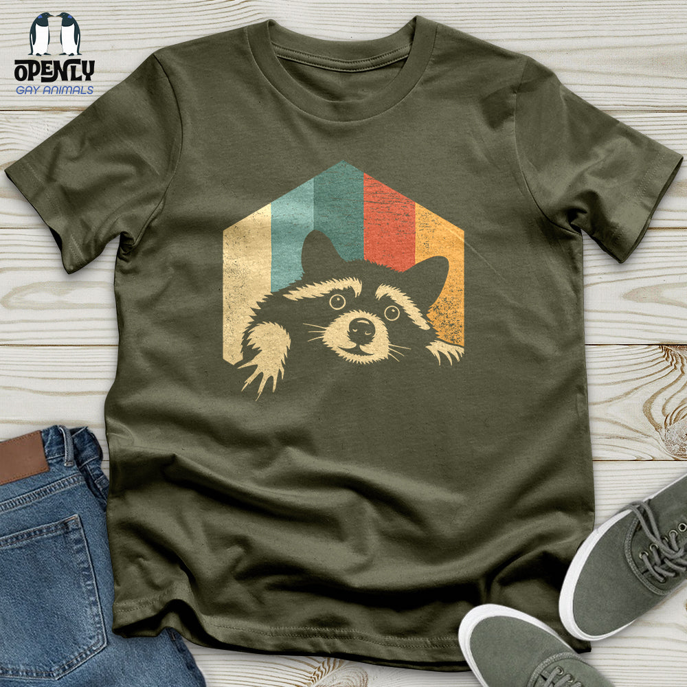 Retro Raccoon Unisex T-Shirt