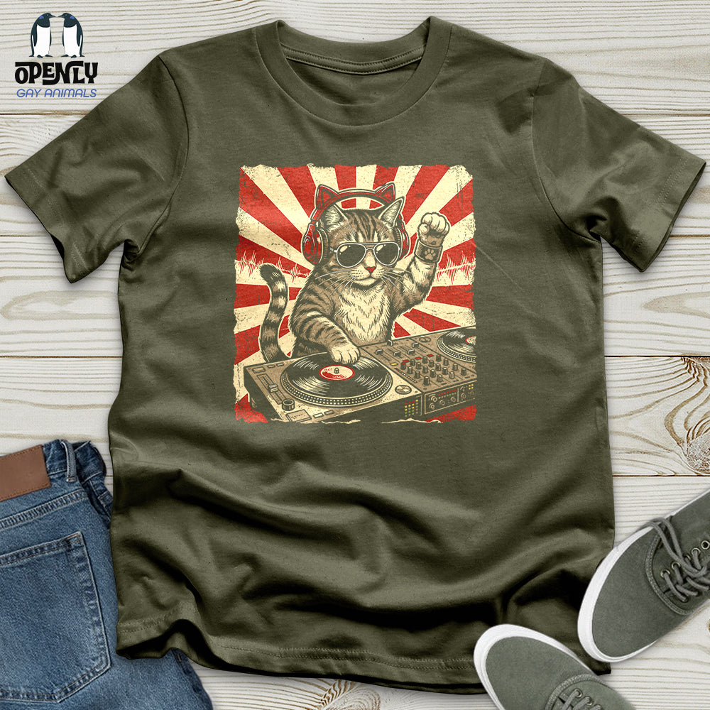 DJ Cat Unisex T-Shirt