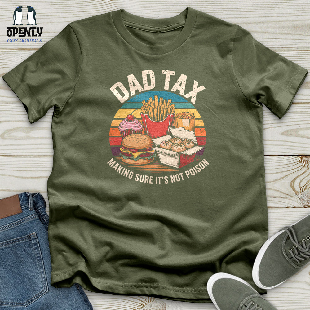 Dad Snacks Fries Making Sure It's Not Poison Softstyle Tee