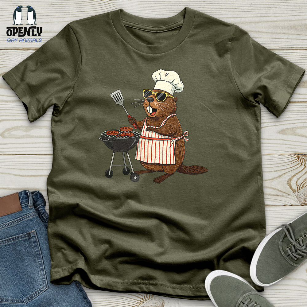 Chef Beaver Unisex T-Shirt