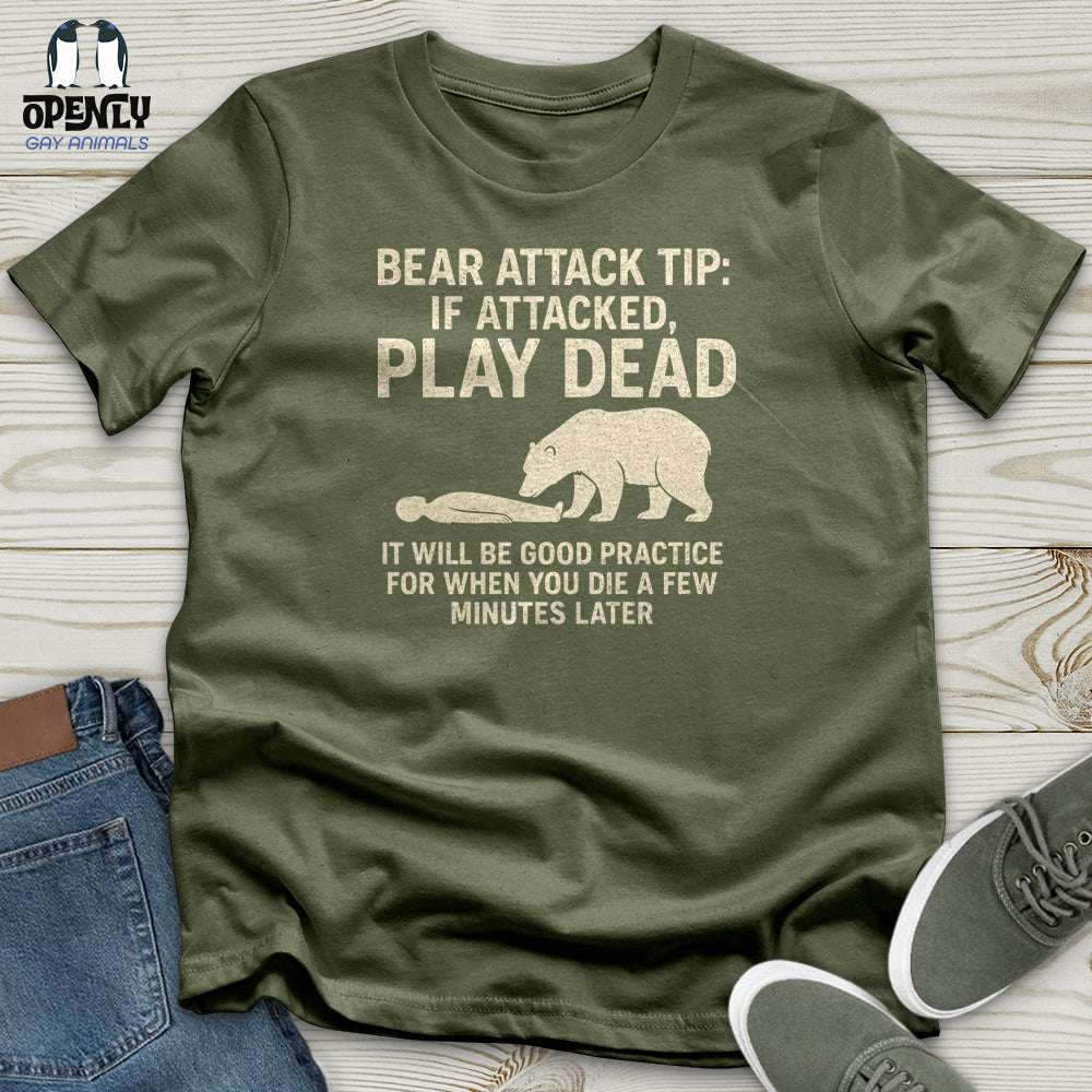Bear Attack Tip Softstyle Tee