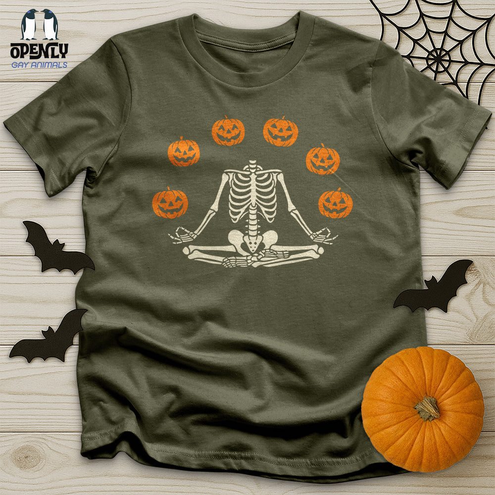 Pumpkin Skeleton Unisex T-Shirt