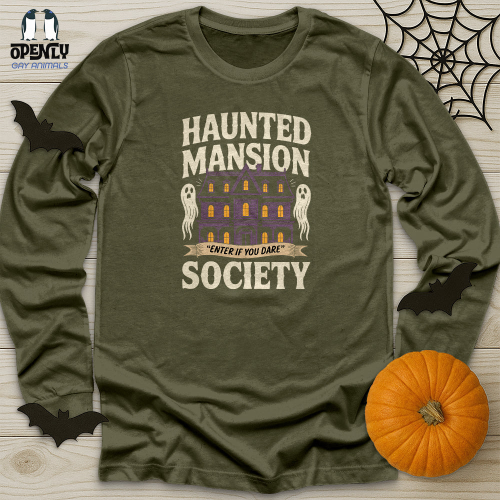 Haunted Mansion Unisex Long Sleeve Tee