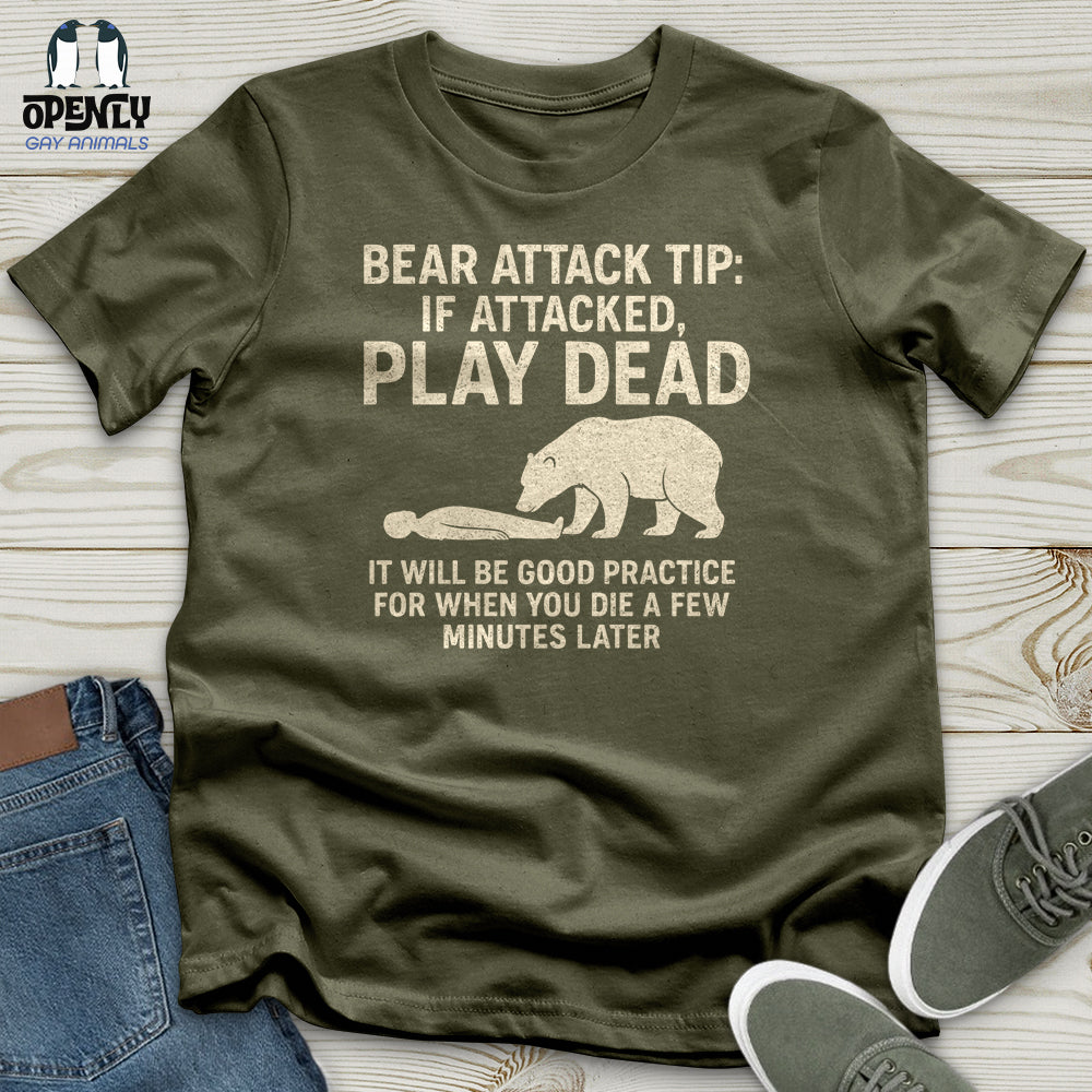 Bear Attack Tip Unisex T-Shirt