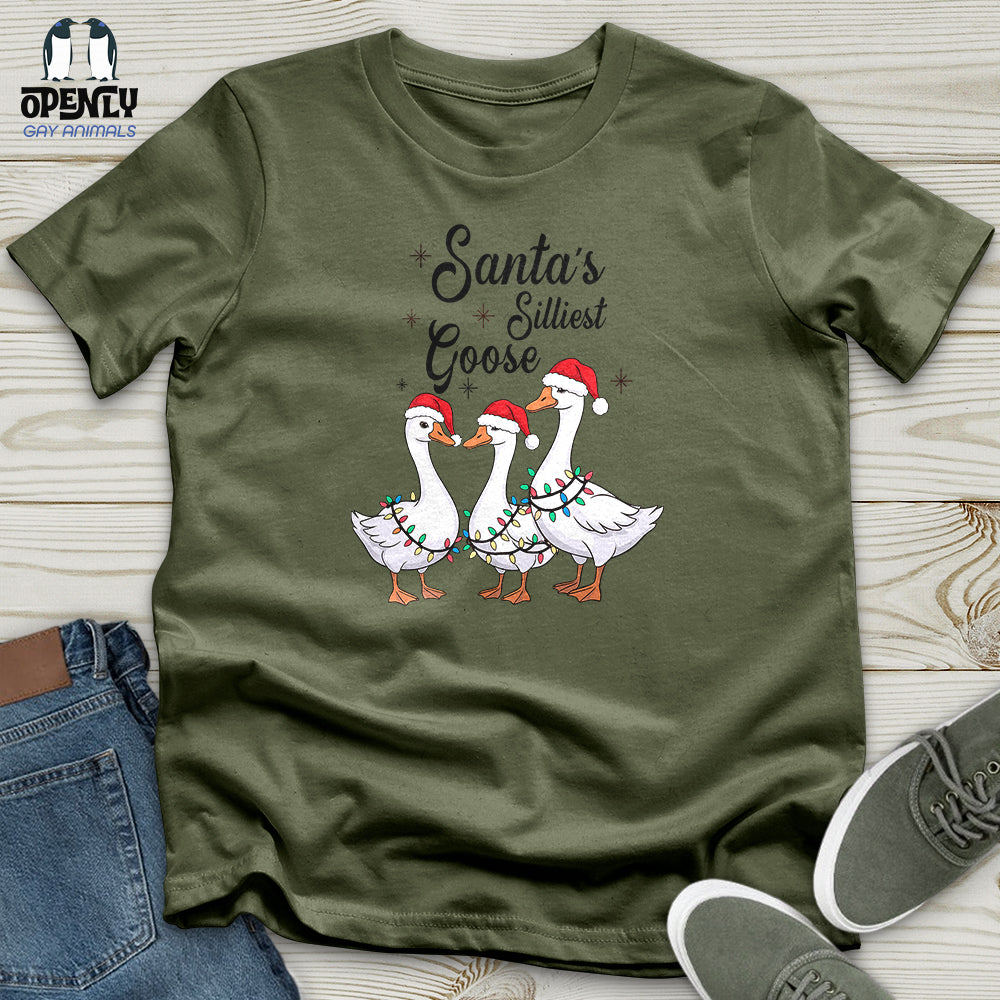 Santa's Silliest Goose Softstyle Tee