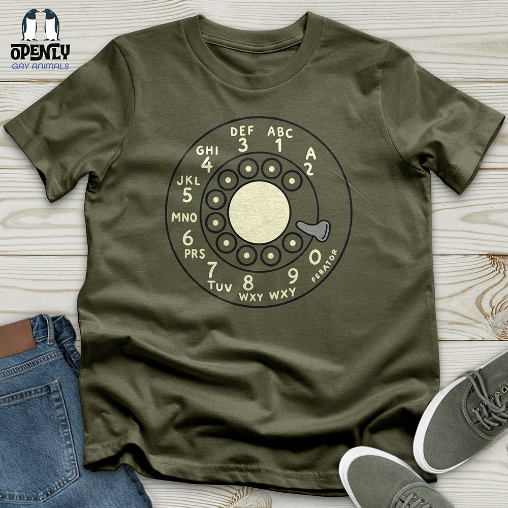 Rotary Dial Unisex T-Shirt
