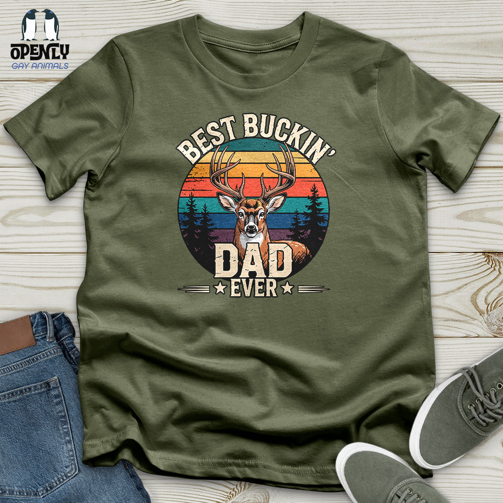 Best Buckin' Dad Ever Softstyle Tee