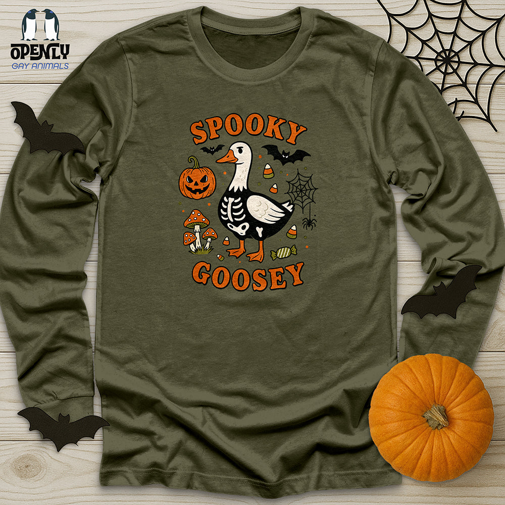 Spooky Goose Unisex Long Sleeve Tee