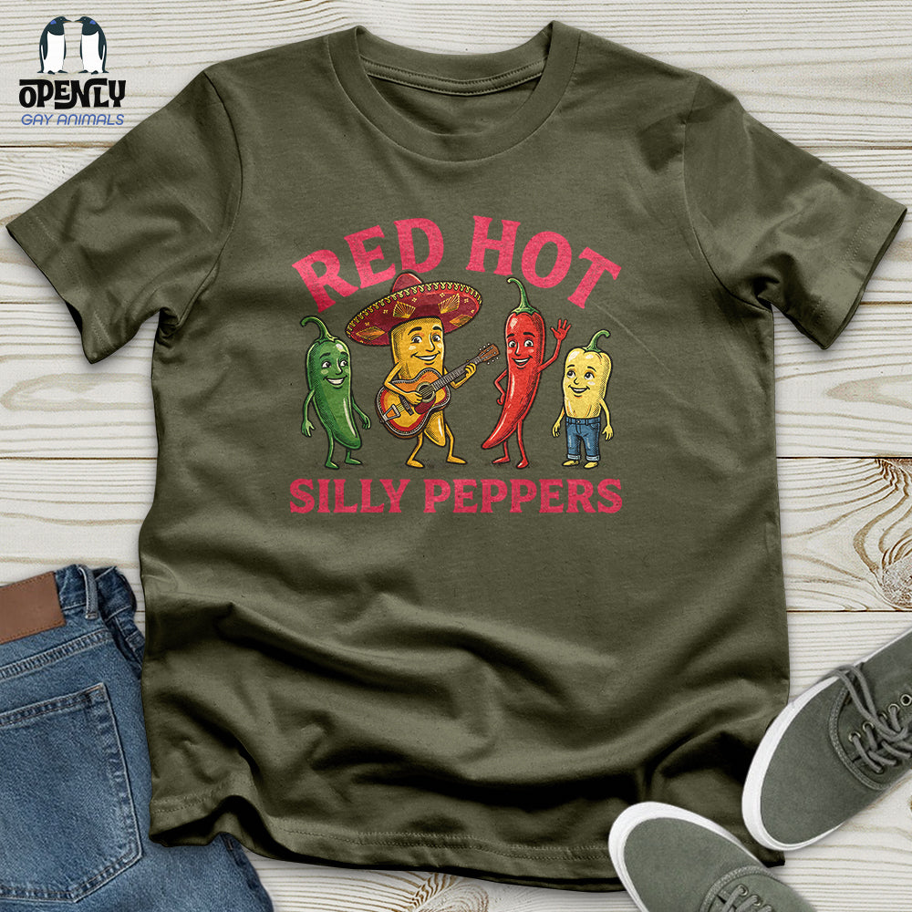 Red Hot Silly Peppers Unisex T-Shirt