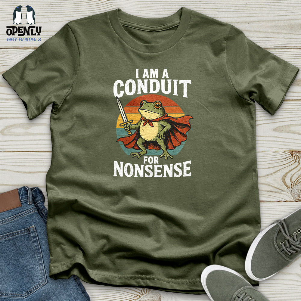 I Am A Conduit For Nonsense Softstyle Tee