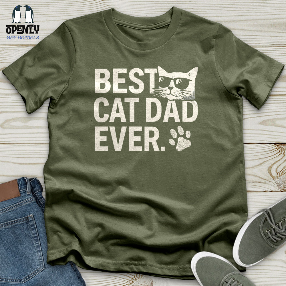 Best Cat Dad Ever Softstyle Tee