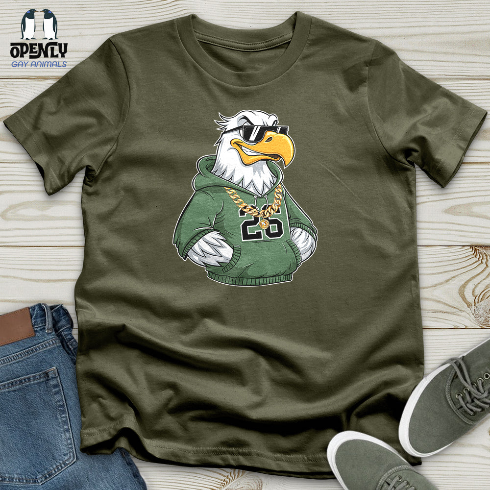 A Cool, Urban-Styled Eagle Unisex T-Shirt