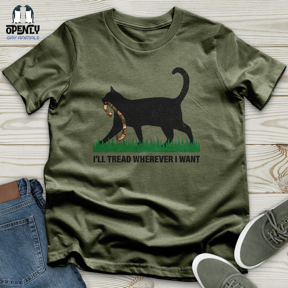 I'll Tread Wherever I Want Softstyle Tee