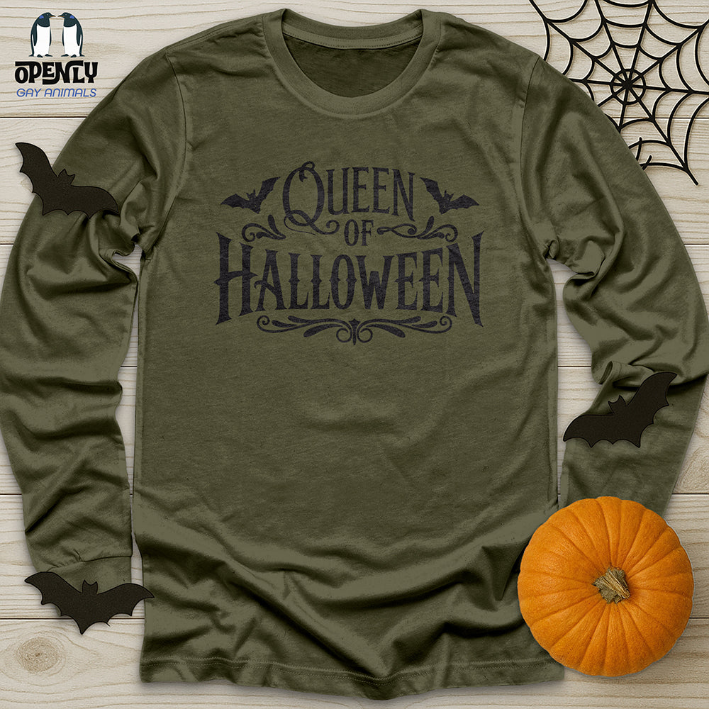 Queen Of Halloween Unisex Long Sleeve Tee