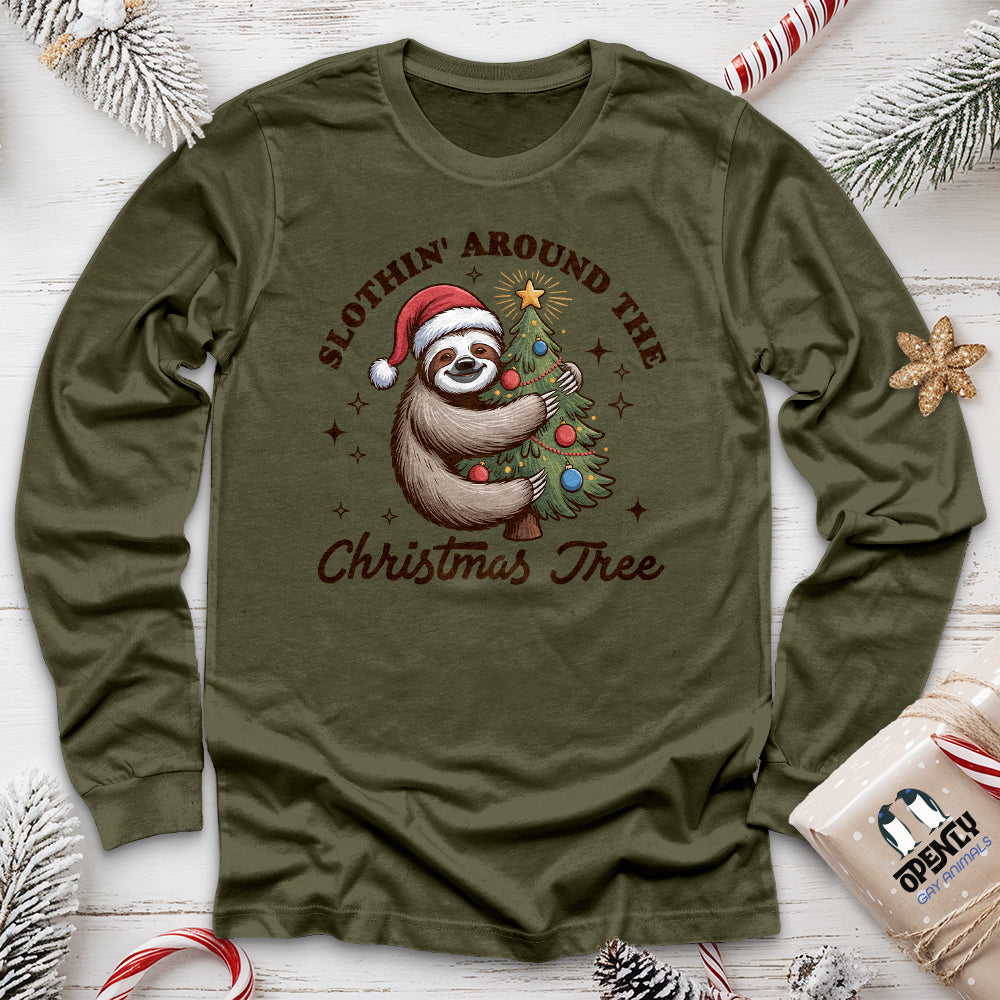 Christmas Tree Unisex Long Sleeve Tee