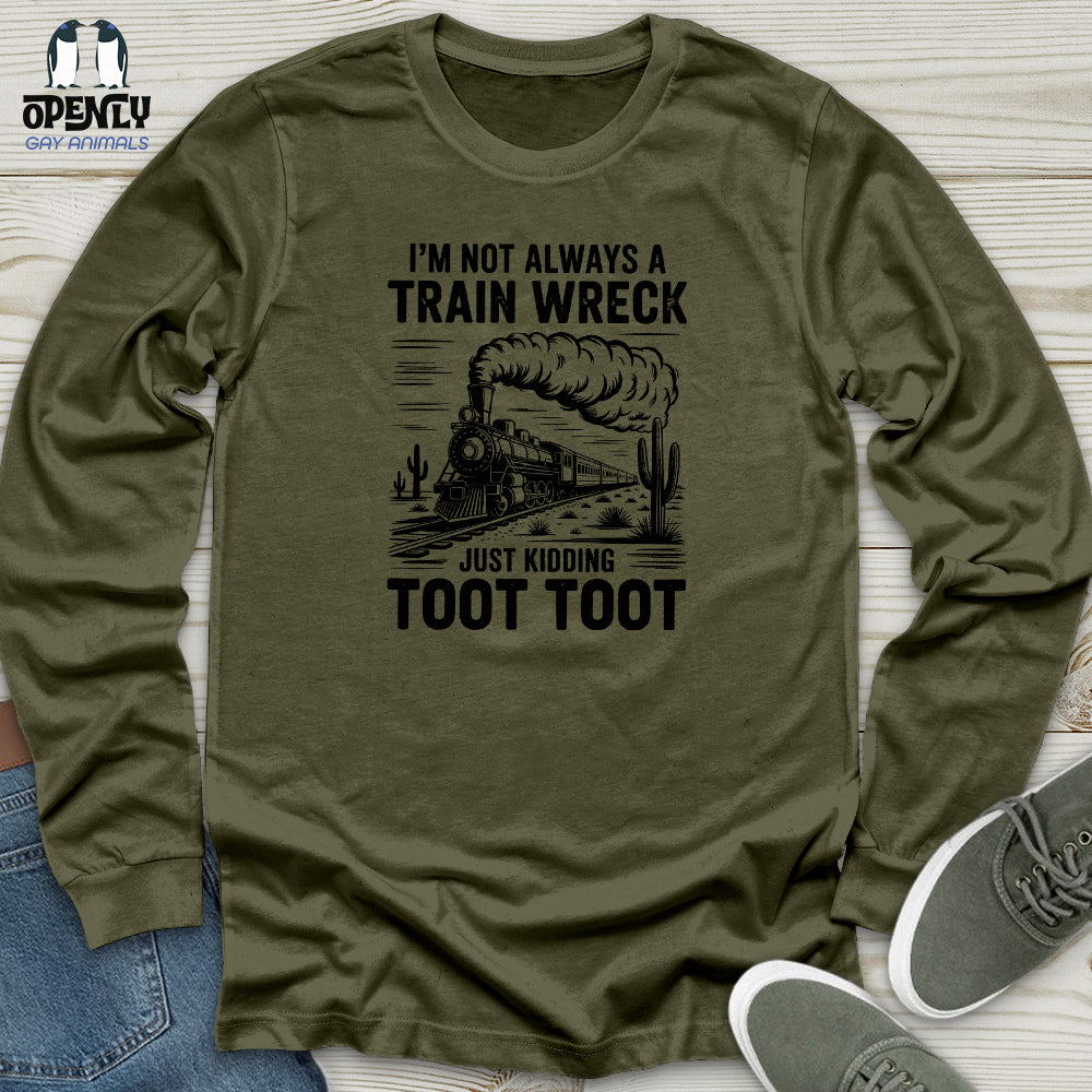 Toot Toot Express Unisex Long Sleeve Tee