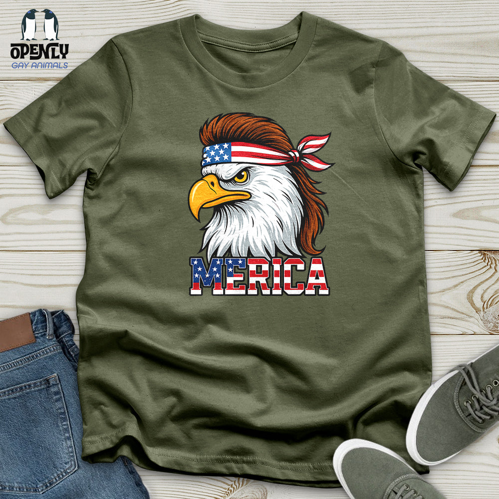 Merica Eagle Softstyle Tee