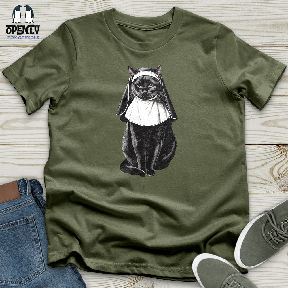 Nun Cat Softstyle Tee