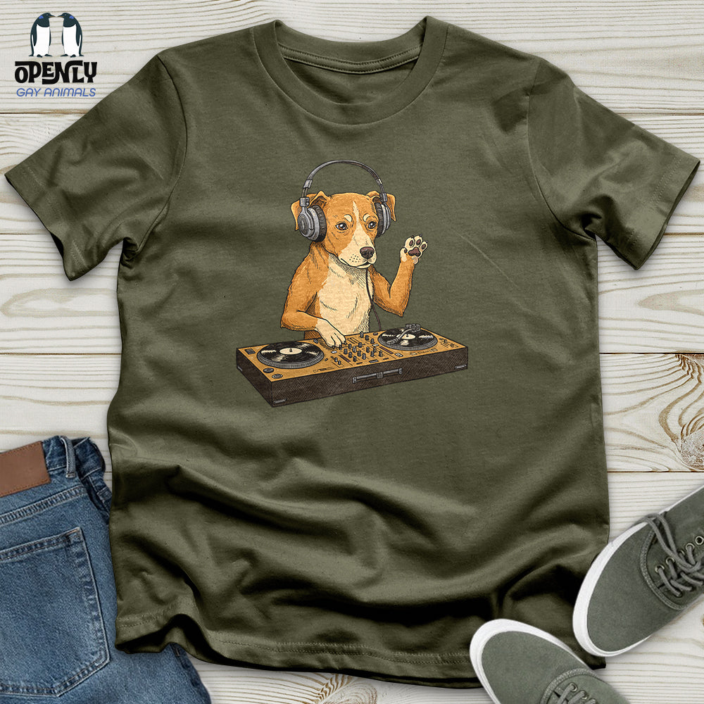 Dog DJ Unisex T-Shirt