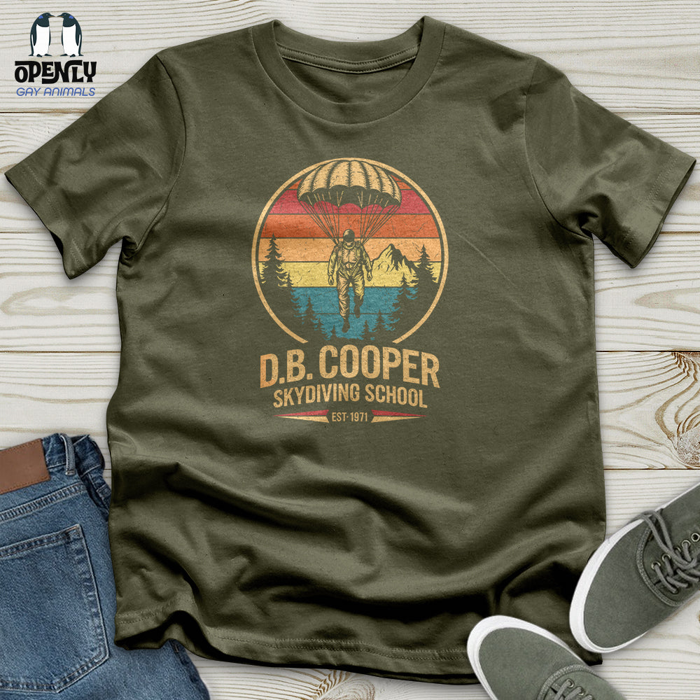 DB Cooper Skydiving School Unisex T-Shirt