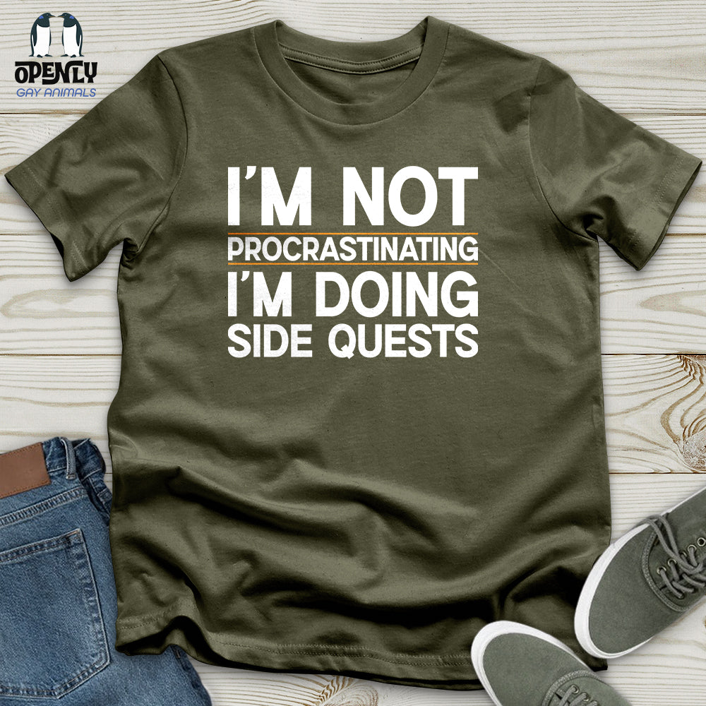 I’m Not Procrastinating I’m Doing Side Quests Unisex T-Shirt