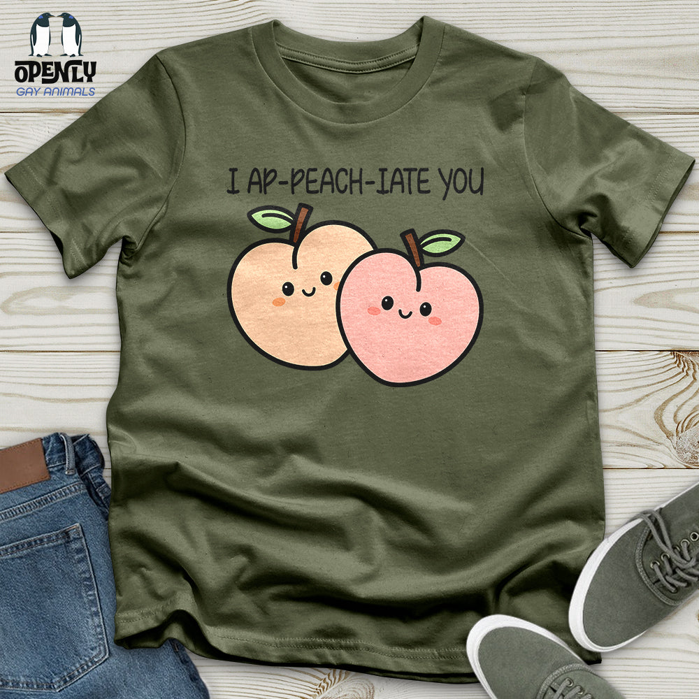 I Ap Peach Iate You Softstyle Tee