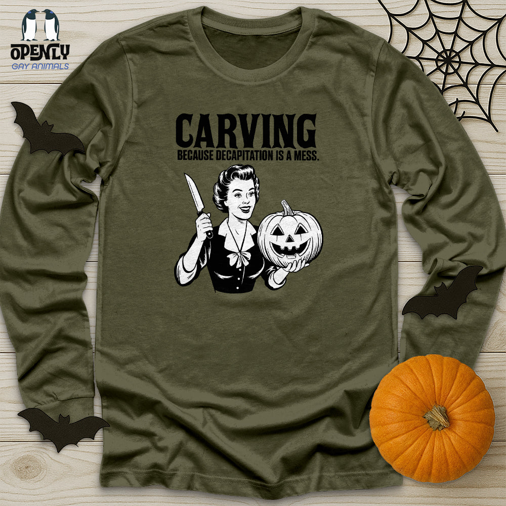 Carving Unisex Long Sleeve Tee