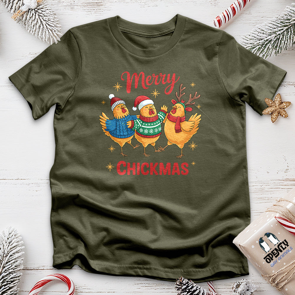 Merry Chickmas Unisex T-Shirt