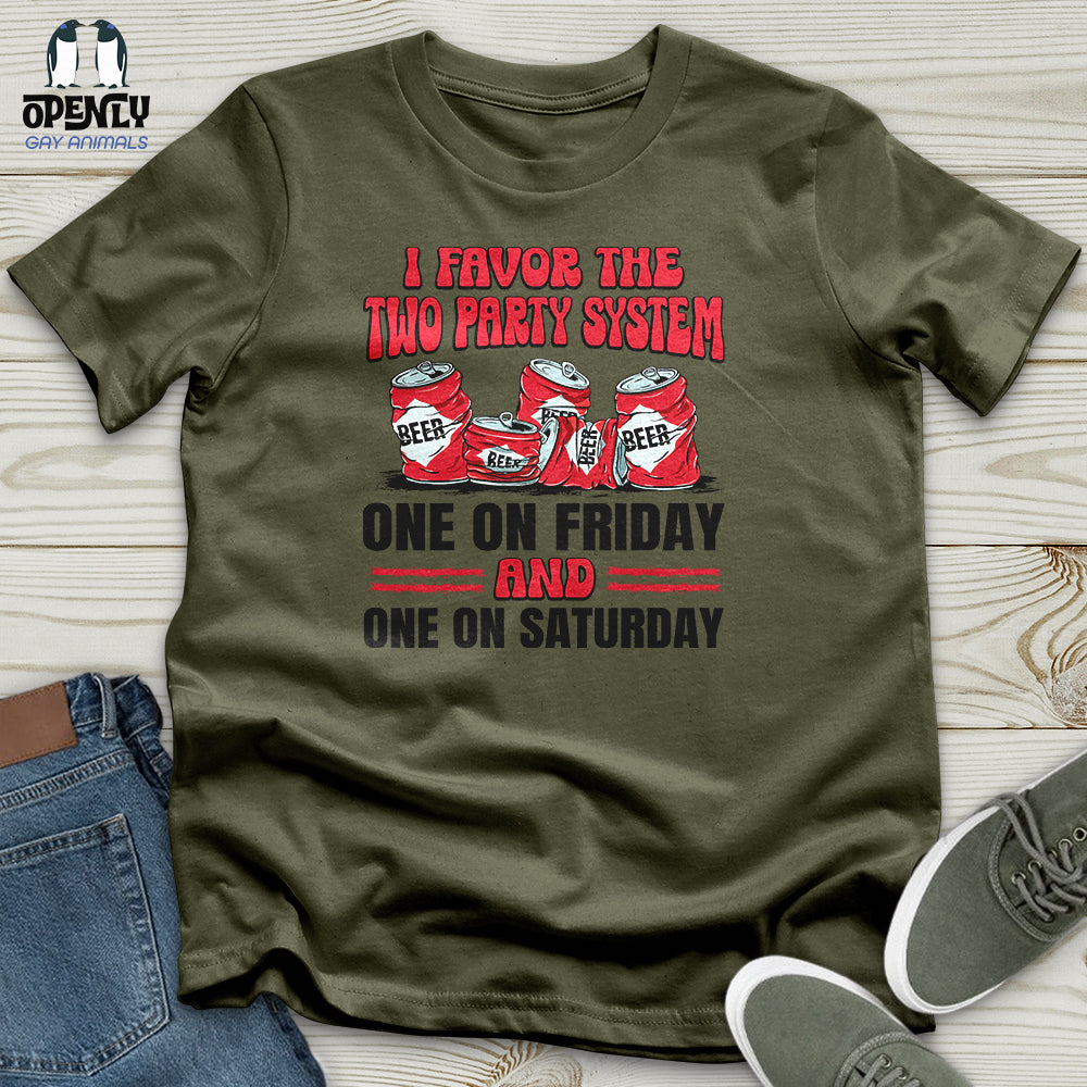 Two Party System Unisex T-Shirt