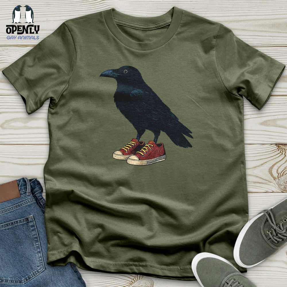 Raven Wearing Sneakers Softstyle Tee