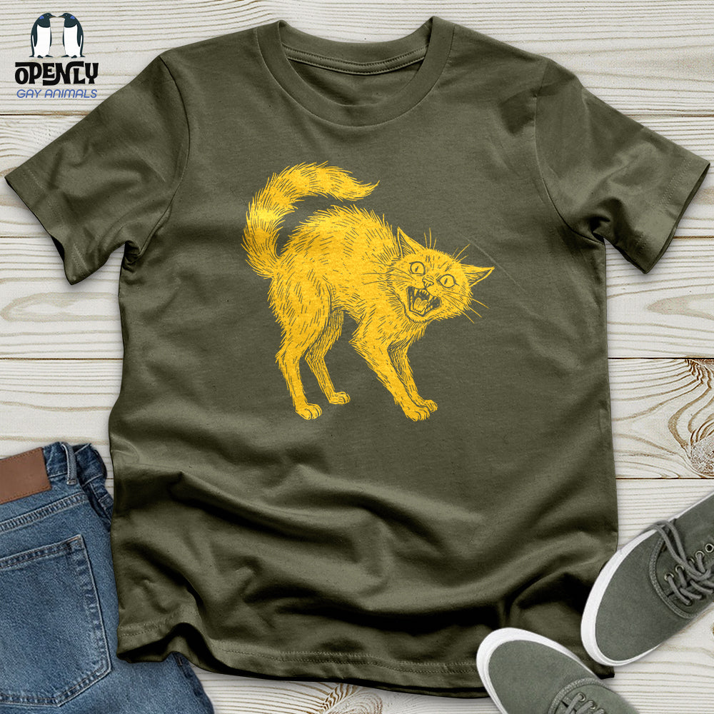 Horrible Japanese Cat Unisex T-Shirt