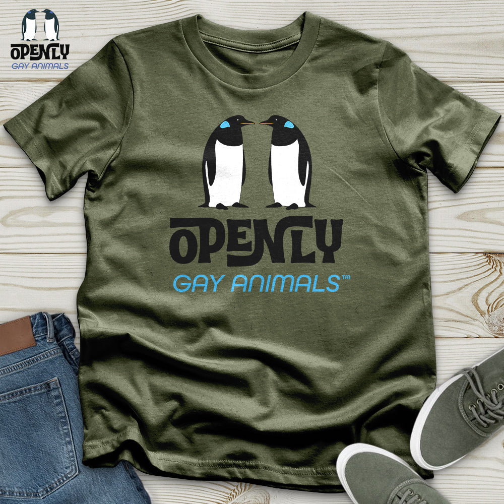 OpenlyGayAnimals Logo Softstyle Tee