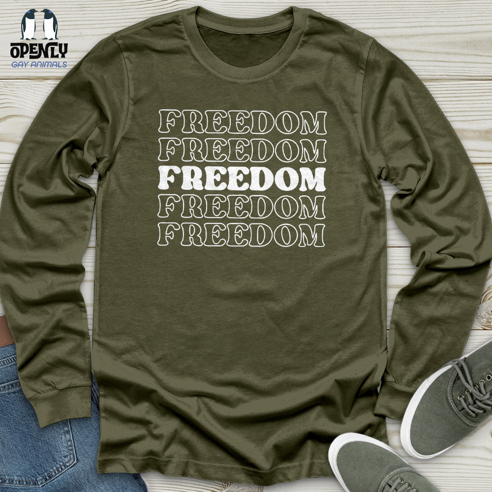 Freedom Unisex Long Sleeve Tee