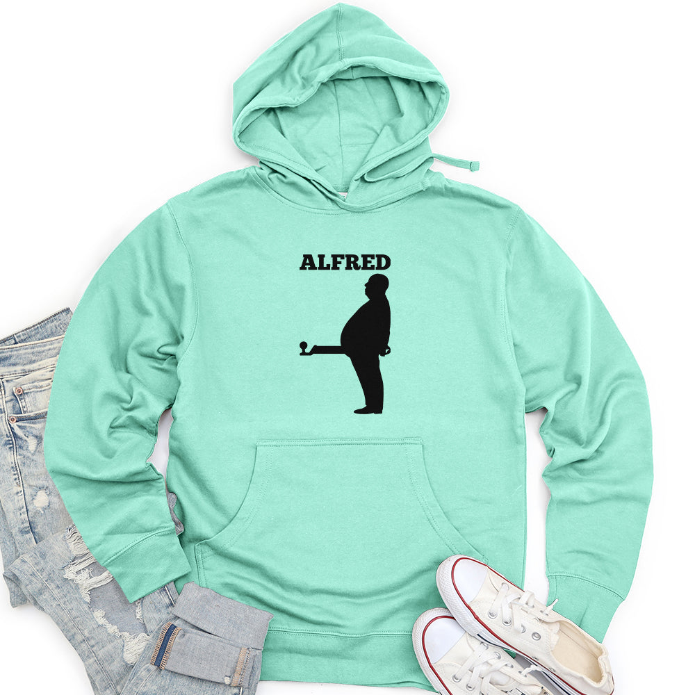 Alfred Unisex midweight hoodie