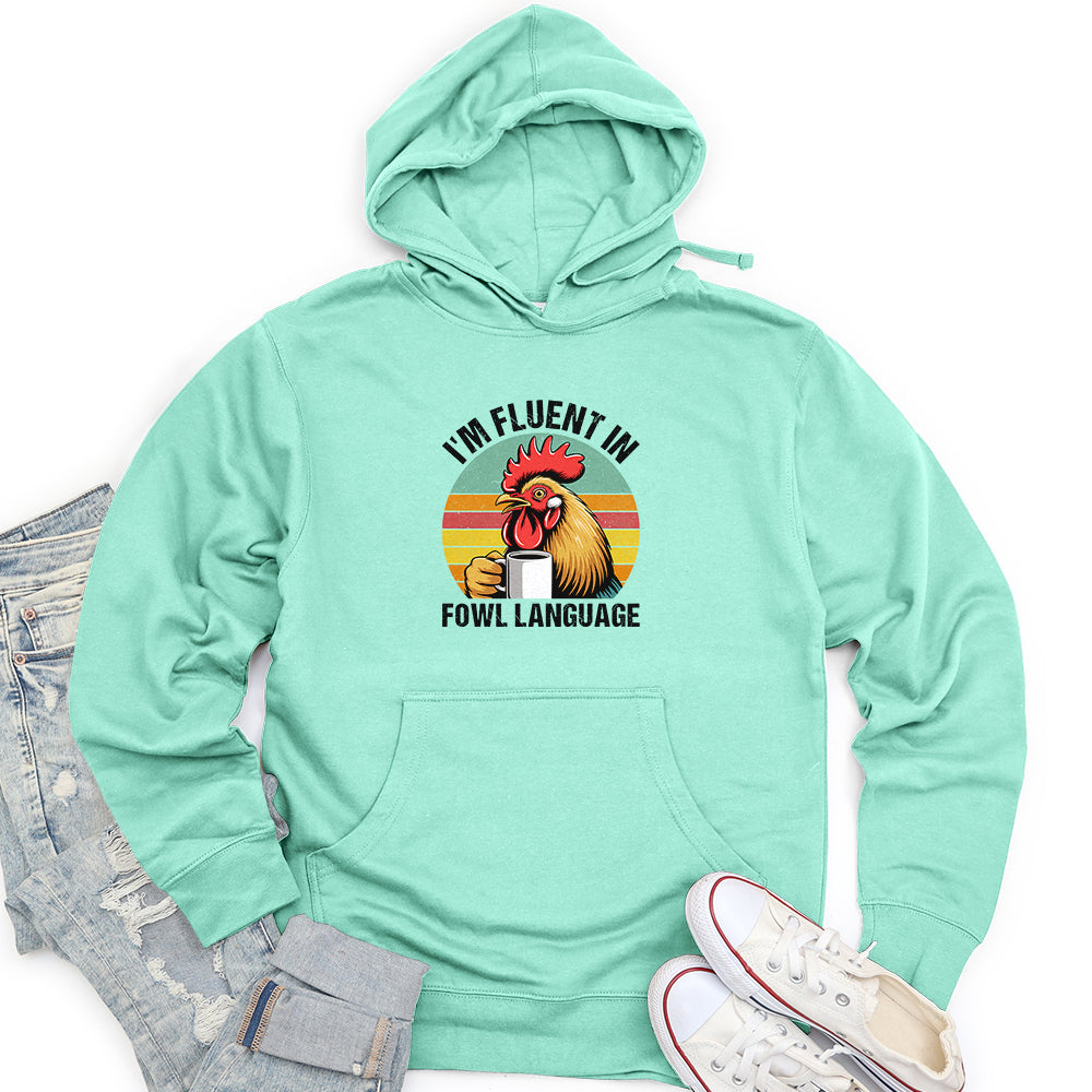 I'm Fluent In Unisex midweight hoodie