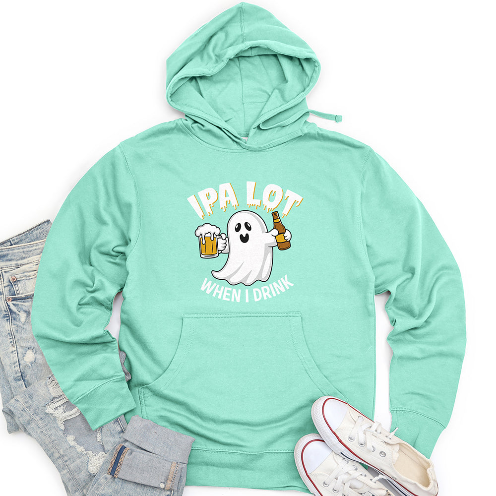 IPA Lot When I Drink Unisex Midweight Hoodie
