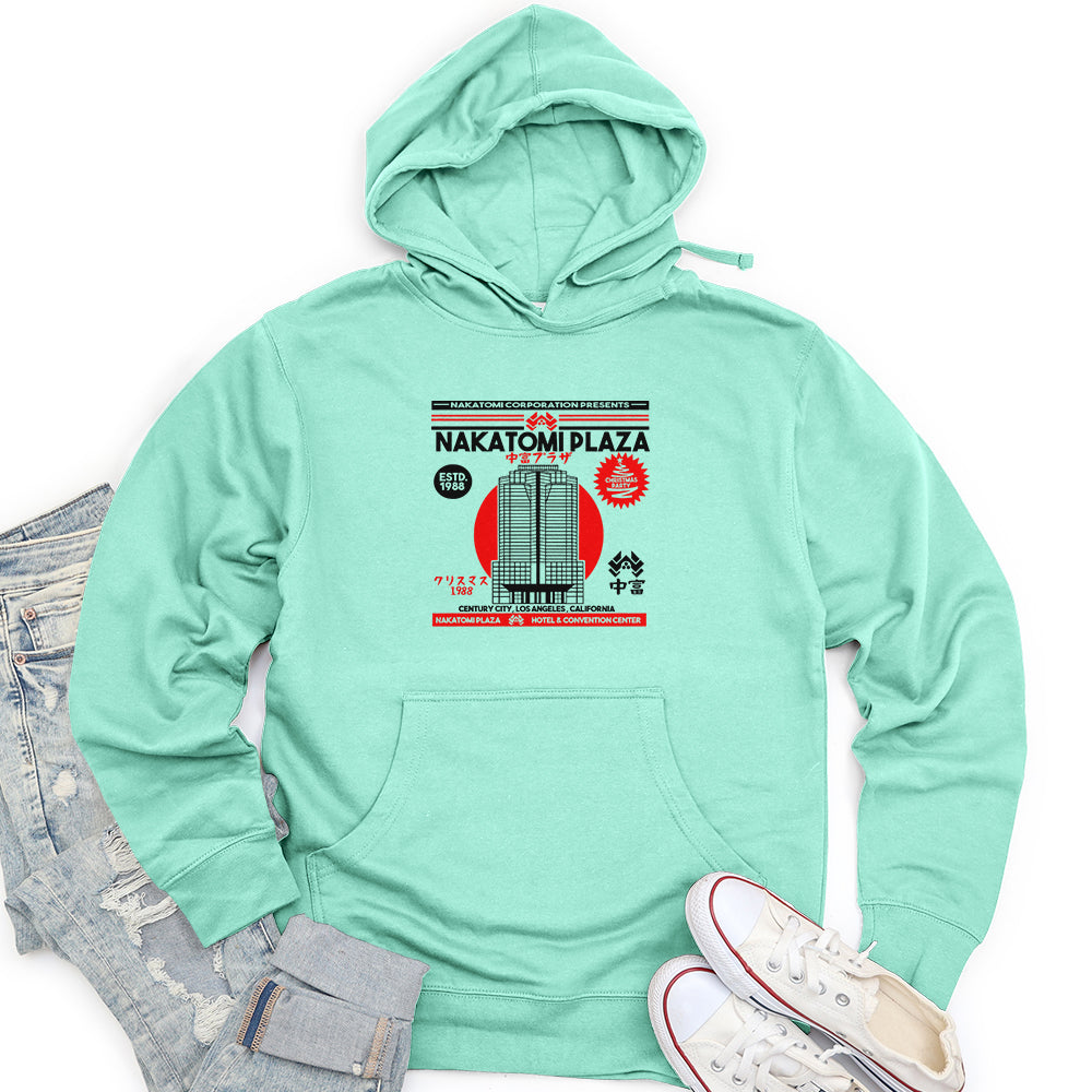 Nakatomi Plaza Unisex Midweight Hoodie