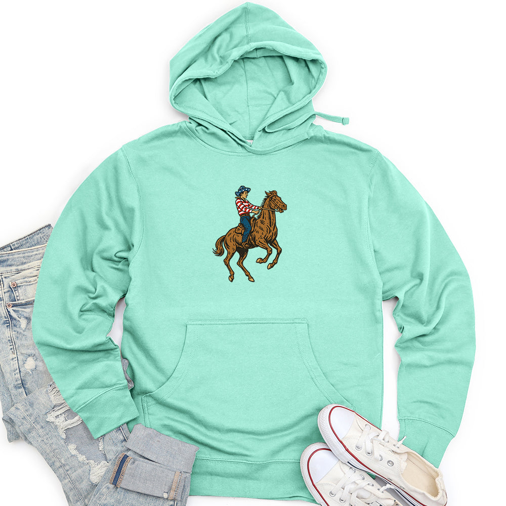 Cowboy 4th of July Unisex midweight hoodie