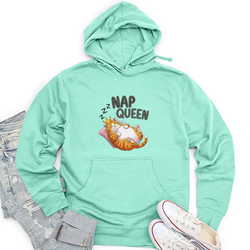 Nap Queen Unisex midweight hoodie