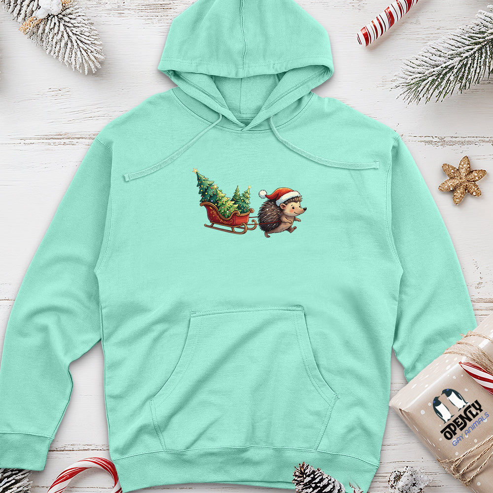 Hedgehog Unisex Midweight Hoodie