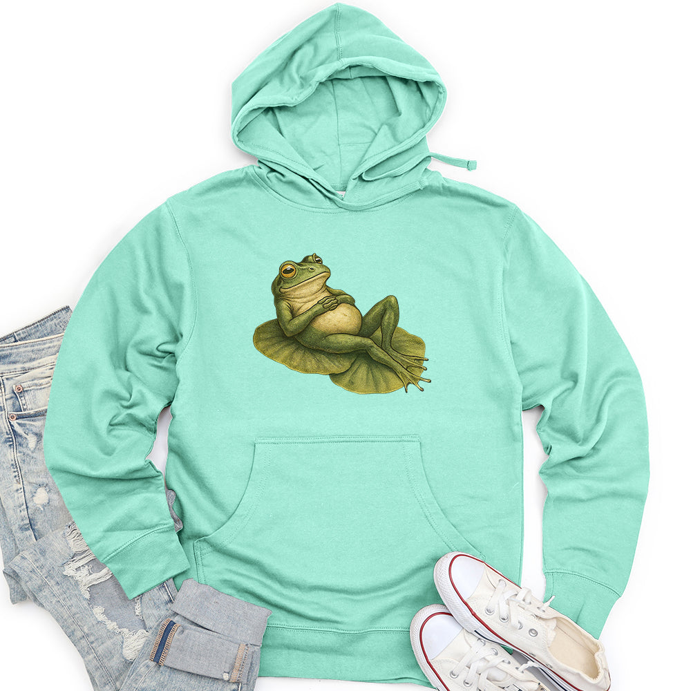 Frog Vibes Unisex midweight hoodie