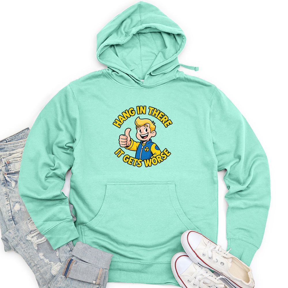 Hang In There Unisex midweight hoodie