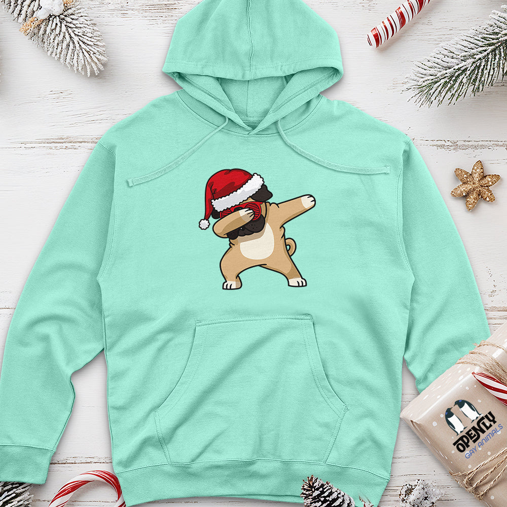 Dab Bulldog Unisex midweight hoodie